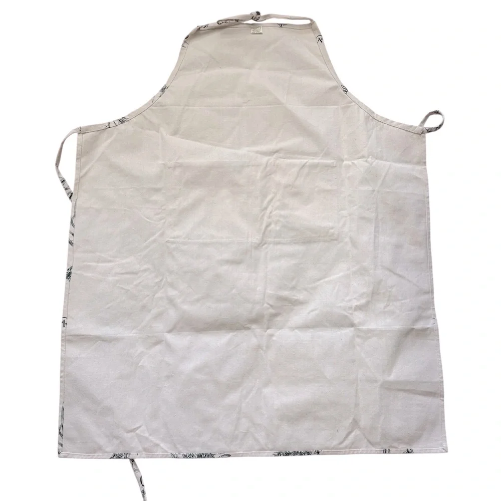 Kidmet Herb Patterned Kitchen Apron